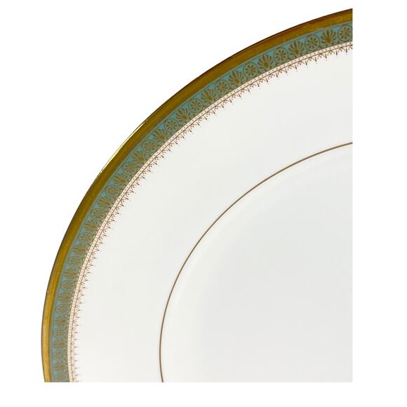 5pc PLACE SETTING Royal Doulton Clarendon China 3 Plates Cup & Saucer Dinnerware - Picture 4 of 15